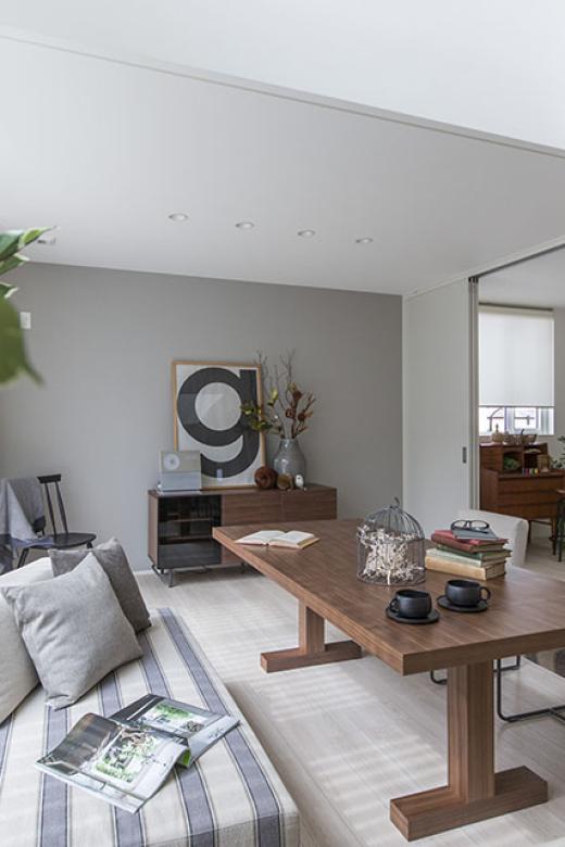 インゾーネの家 インテリアが映える、お気に入りの家。