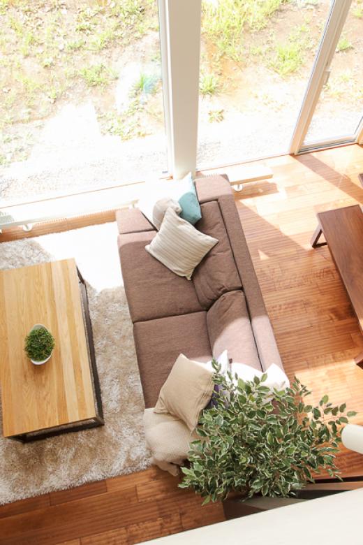 インゾーネの家 吹き抜けと暮らす。