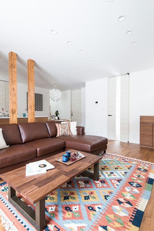 インゾーネの家 家族のこだわりが見える家。