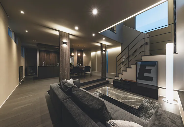 写真：照明：インゾーネの家