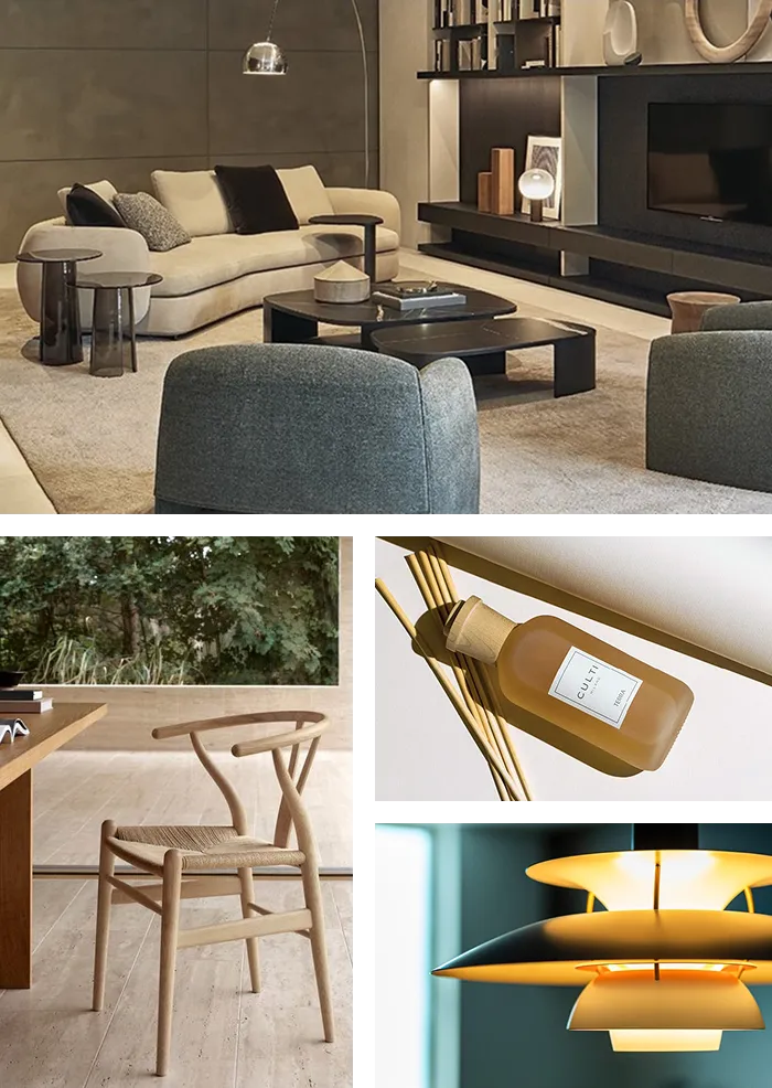 写真：名作家具を身近に感じるため