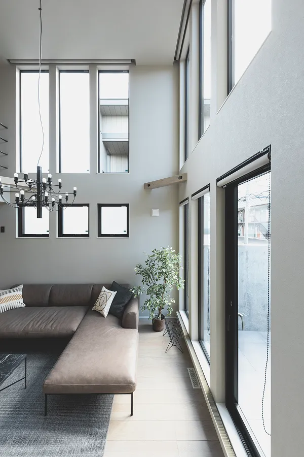 写真:インゾーネの家の整ったデザイン