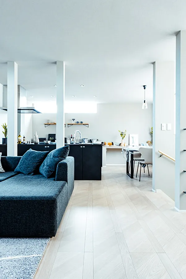 写真:インゾーネの家の整ったデザイン