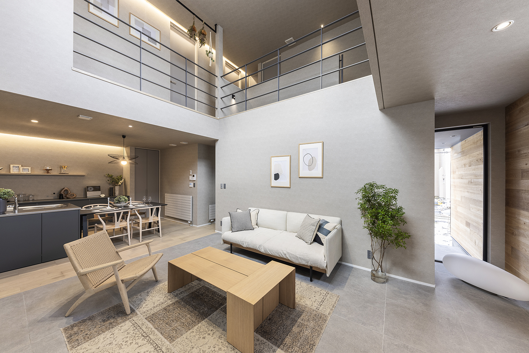 インゾーネの家：発寒モデルハウス