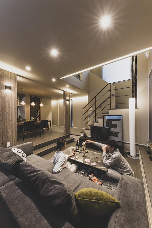 インゾーネの家 旅先のホテルのような豊かな時間を、日常に取り入れることができる家。